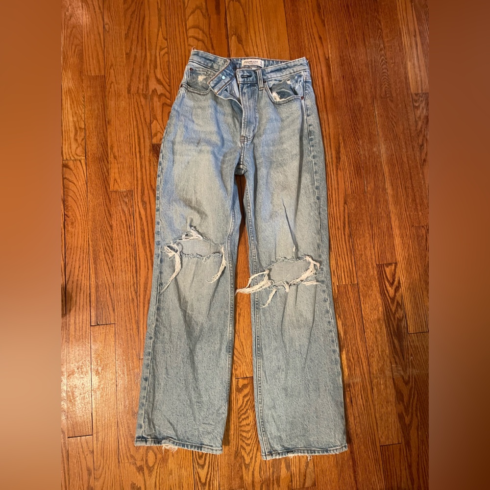 Abercrombie curve love 90s relaxed high rise jeans